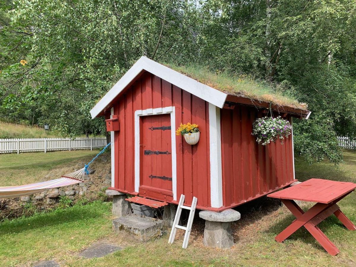 Aobrio Holidayhouse, Authentic Norwegian Farmhouse Close To Flam Lærdalsøyri Extérieur photo